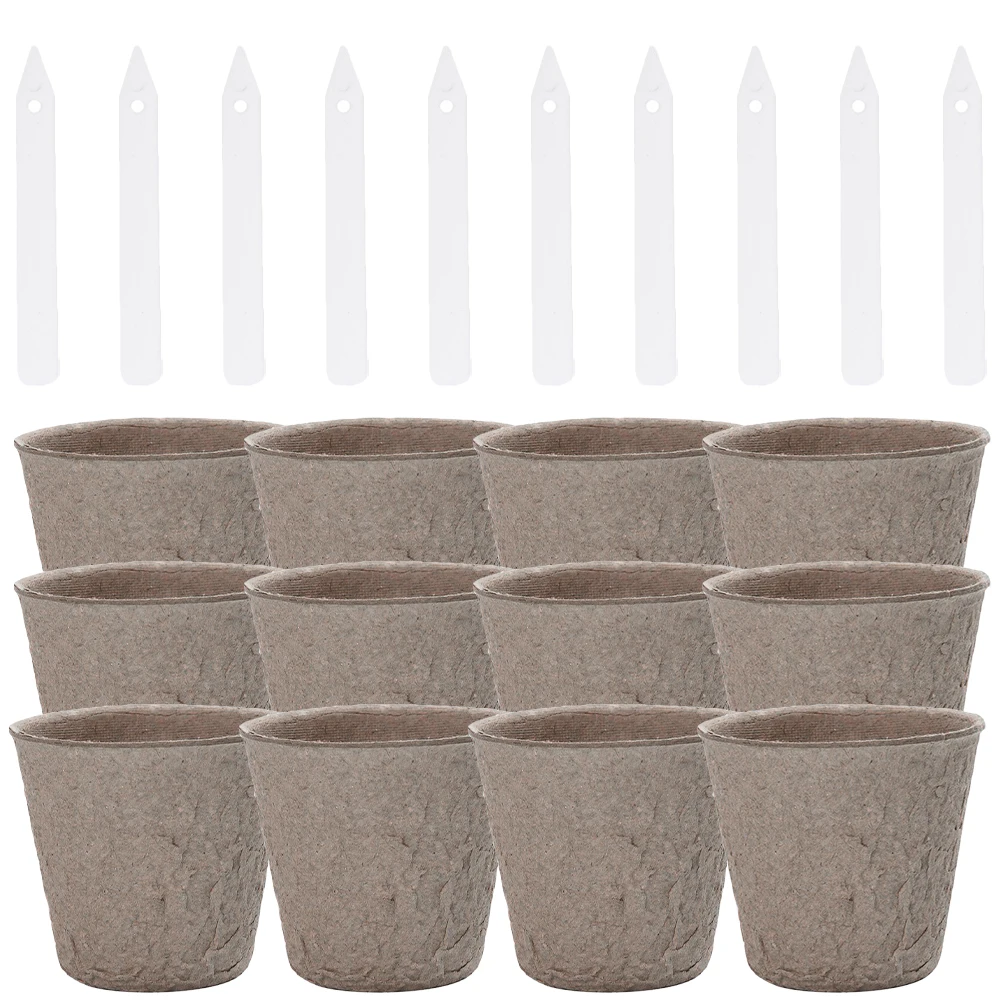 40 Pcs Nursery Cups Seedling Starter Pots Planting Containers Biodegradable Paper Pulp Cups for Gardening Greenhouse Use
40 Pcs Nursery Cups Seedling Starter Pots Planting Containers Biodegradable Paper Pulp Cups for Gardening Greenhouse Use