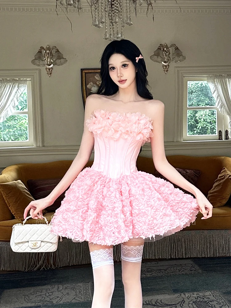 Розовое вечернее платье Moulinrose с 3D-лепестками, пышной юбкой и короткими рукавами для взрослых, на день рождения или торжественную церемонию
Розовое вечернее платье Moulinrose с 3D-лепестками, пышной юбкой и короткими рукавами для взрослых, на день рождения или торжественную церемонию