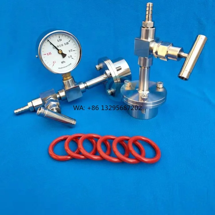 Direct selling30mm diameter Vacuum Quartz tube Sealing Flange Assembly for Tube Furnace with Valve / Vacuum MeterDirect selling
Direct selling30mm diameter Vacuum Quartz tube Sealing Flange Assembly for Tube Furnace with Valve / Vacuum MeterDirect selling