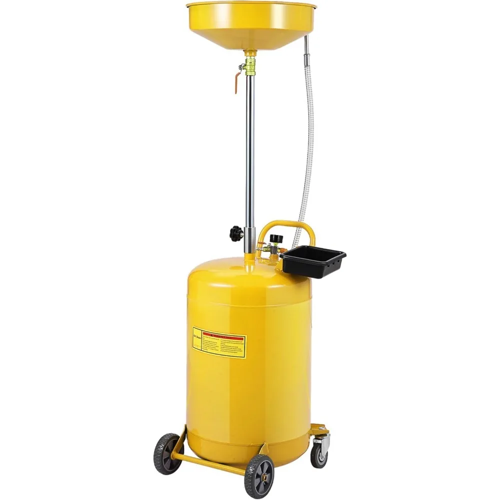 Waste Oil Drain Tank, 20 Gallon Garage Waste Oil Change Tank, With Wheels & Adjustable Funnel Height, Adjustable Funnel (38"-65"
Waste Oil Drain Tank, 20 Gallon Garage Waste Oil Change Tank, With Wheels & Adjustable Funnel Height, Adjustable Funnel (38"-65"