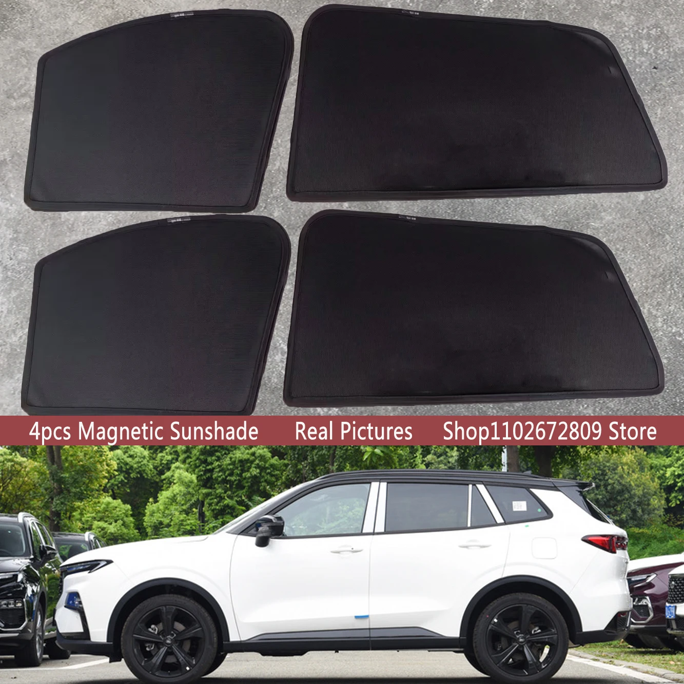 Magnetic Car Sunshade Shield Front Windshield Frame Curtain Sun Shades For Ford Equator Sport Ferritory 2021 - 2024 Accessories
Magnetic Car Sunshade Shield Front Windshield Frame Curtain Sun Shades For Ford Equator Sport Ferritory 2021 - 2024 Accessories