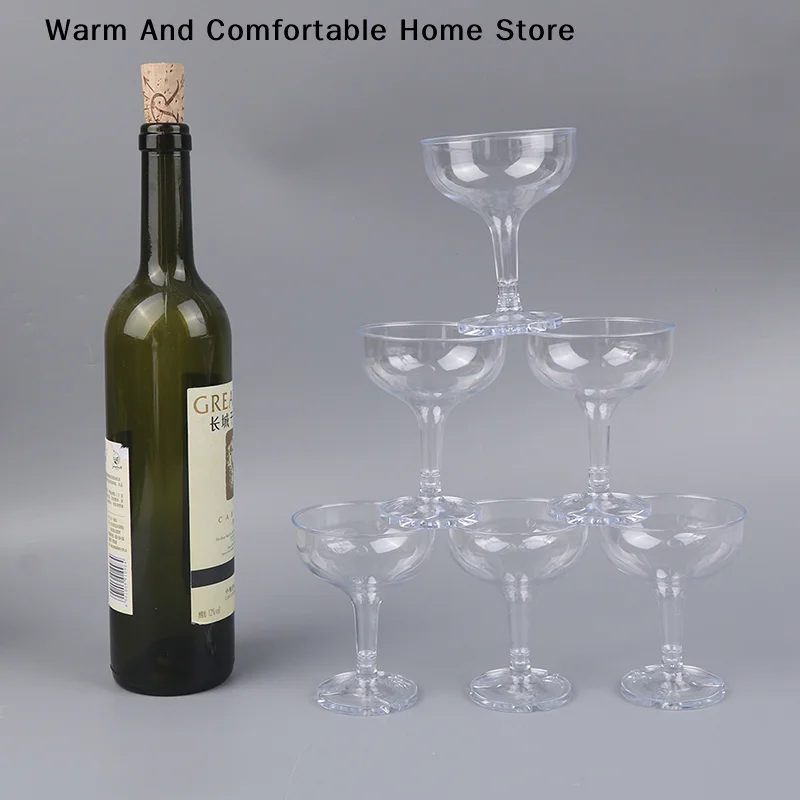【SE】6Pcs Disposable Acrylic Champagne Cups Bridal Party Gift Wedding Party Acrylic Goblet Wine Cup Wedding Decor
【SE】6Pcs Disposable Acrylic Champagne Cups Bridal Party Gift Wedding Party Acrylic Goblet Wine Cup Wedding Decor