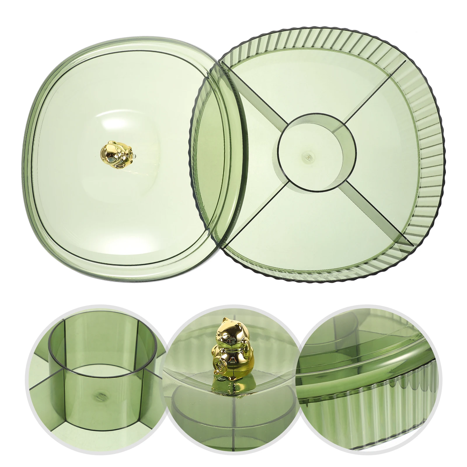 Fruit Plate Storage Box Dried Tray Serving Dish with Lid Snack Container Trays for Party Appetizer Lids
Fruit Plate Storage Box Dried Tray Serving Dish with Lid Snack Container Trays for Party Appetizer Lids