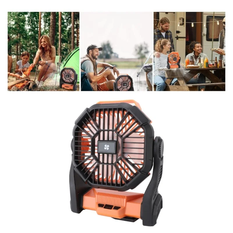 Portable Camping Fan With LED Lantern USB Rechargeable For Outdoor Tent High Power Bright Light Long Lasting Battery
Portable Camping Fan With LED Lantern USB Rechargeable For Outdoor Tent High Power Bright Light Long Lasting Battery
