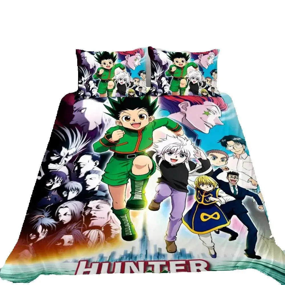 Anime Hunter×Hunter Duvet Cover Pillowcase Bedding Set Adult Boy Girl Bedroom Decoration Children Gift Single Double Large Size
Anime Hunter×Hunter Duvet Cover Pillowcase Bedding Set Adult Boy Girl Bedroom Decoration Children Gift Single Double Large Size
