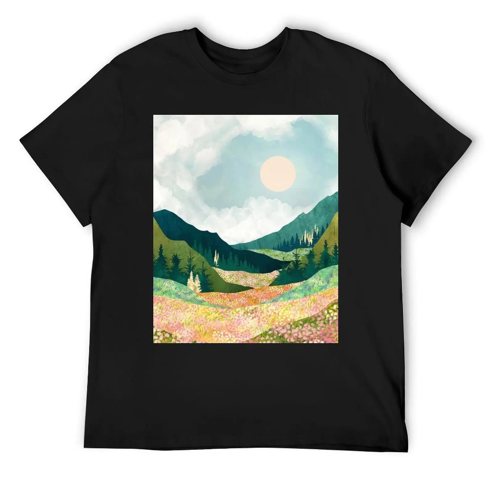 Spring Flower Vista T-Shirt new edition customs design your own hippie clothes Men's clothing
Spring Flower Vista T-Shirt new edition customs design your own hippie clothes Men's clothing
