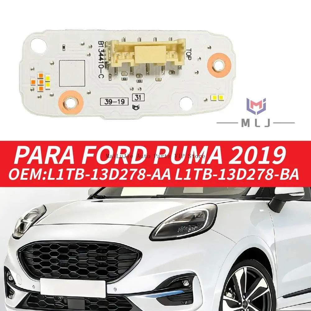 Para Ford PUMA 2019 L1TB-13D278-AA L1TB-13D278-BA chips de luces diurnas LED blancas paneles de faros chips señal de giro
Para Ford PUMA 2019 L1TB-13D278-AA L1TB-13D278-BA chips de luces diurnas LED blancas paneles de faros chips señal de giro