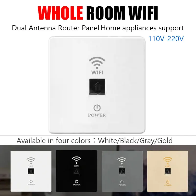 Wi-Fi-маршрутизатор 1000 Мбит/с с питанием PoE через Ethernet, беспроводной повторитель и реле точки доступа, интеллектуальная встроенная панель в стену для дома
Wi-Fi-маршрутизатор 1000 Мбит/с с питанием PoE через Ethernet, беспроводной повторитель и реле точки доступа, интеллектуальная встроенная панель в стену для дома