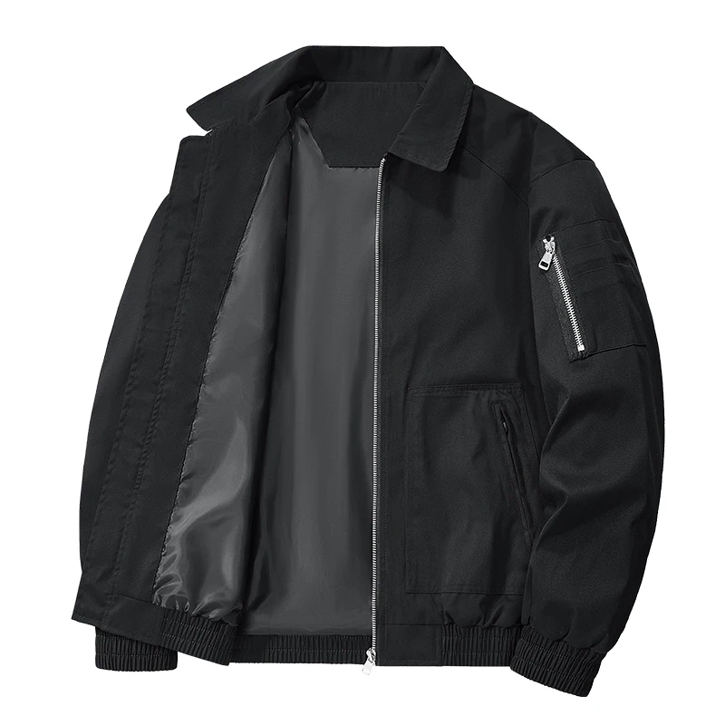 Autumn Mens Cargo Jacket Solid Fashion Men Soft Shell Streetwear Hip Hop Pilot Coats Baseball Coat for Men's Spring and Autumn
Autumn Mens Cargo Jacket Solid Fashion Men Soft Shell Streetwear Hip Hop Pilot Coats Baseball Coat for Men's Spring and Autumn