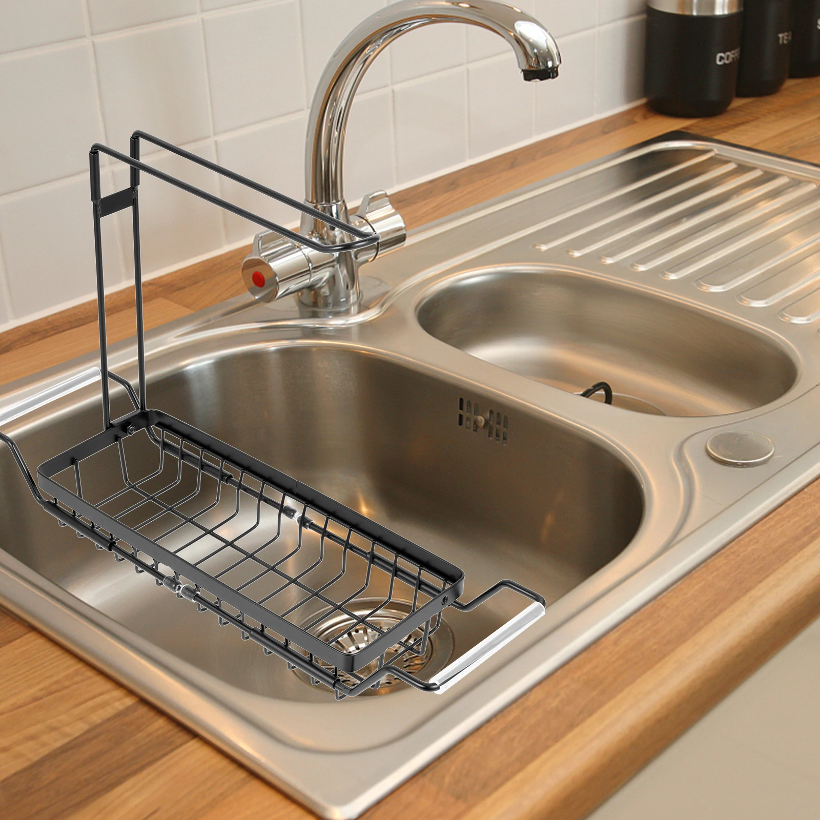 Premium Drain Rack Kitchen Sponge Holder Dish Scrubber Storage Rust-Proof Wear-Resistant Stainless Steel Sink Organizer Stand
Premium Drain Rack Kitchen Sponge Holder Dish Scrubber Storage Rust-Proof Wear-Resistant Stainless Steel Sink Organizer Stand