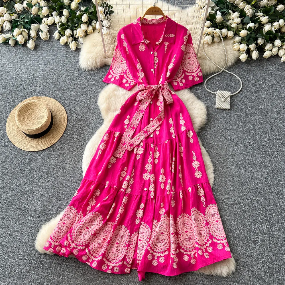 Long Dress Women Dresses Print Floral A Line Vestidos Y2k Streetwear Short Sleeve Tight Waist Elegant Party Night Work 2026
Long Dress Women Dresses Print Floral A Line Vestidos Y2k Streetwear Short Sleeve Tight Waist Elegant Party Night Work 2026