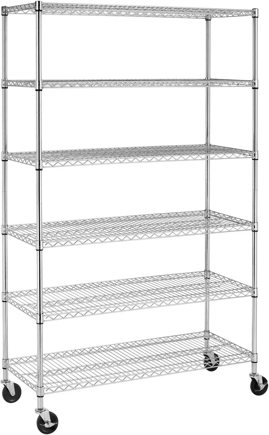 18X48X72 Storage Shelves Commercial Heavy Duty Metal Shelves Garage Organizer Wire Ra Shelving Storage Unit Shelf Adjustable
18X48X72 Storage Shelves Commercial Heavy Duty Metal Shelves Garage Organizer Wire Ra Shelving Storage Unit Shelf Adjustable
