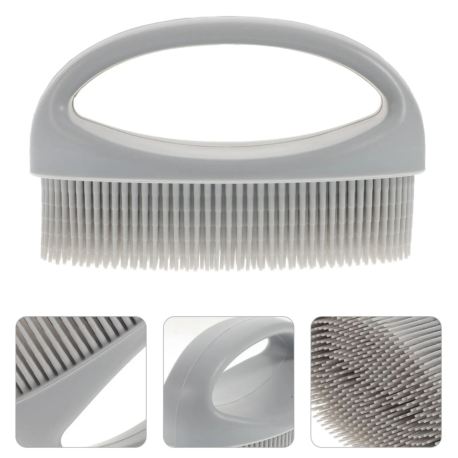 Силиконовая щетка для тела, ручная, мягкая, отшелушивающая, массажная, для душа и ванны, для расслабления кожи головы и тела, улучшения кровообращения
Силиконовая щетка для тела, ручная, мягкая, отшелушивающая, массажная, для душа и ванны, для расслабления кожи головы и тела, улучшения кровообращения