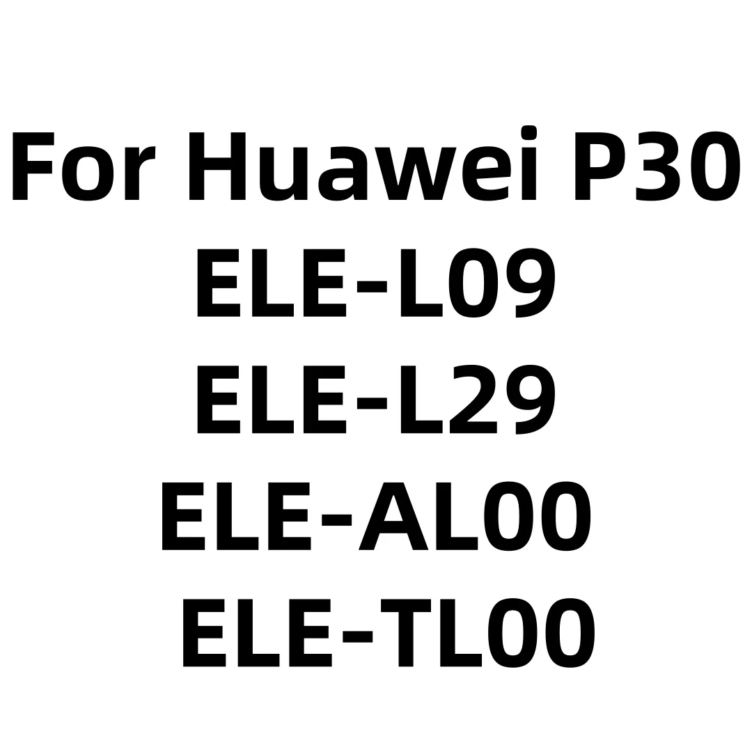 High Capacity 3650mAh HB436380ECW Battery For Huawei P30 ELE-L09 ELE-L29 ELE-AL00 ELE-TL00 Mobile Phone Batteries
High Capacity 3650mAh HB436380ECW Battery For Huawei P30 ELE-L09 ELE-L29 ELE-AL00 ELE-TL00 Mobile Phone Batteries