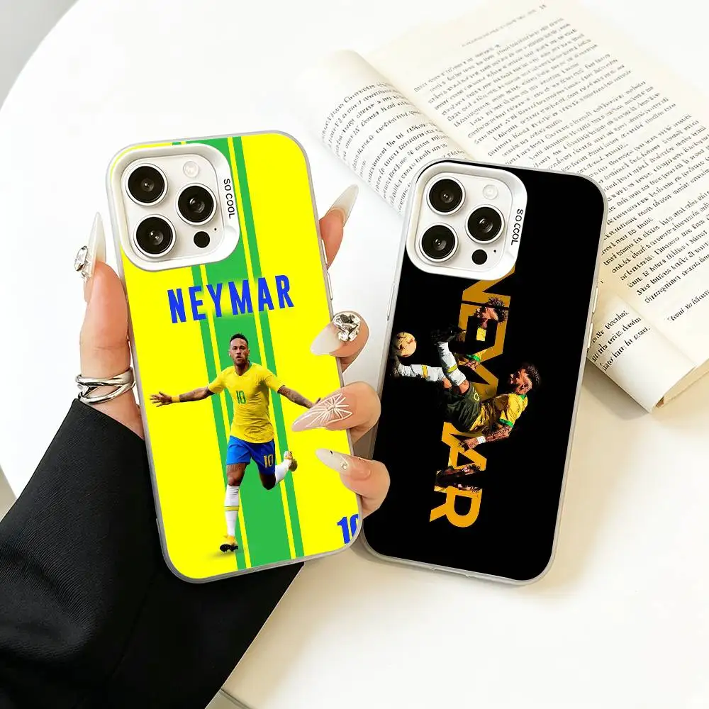 NO-010-N- Neymar Football Phone Case For IPhone 17 Air 16 15 14 13 12 11 Pro Max White silver Hard Cover
NO-010-N- Neymar Football Phone Case For IPhone 17 Air 16 15 14 13 12 11 Pro Max White silver Hard Cover