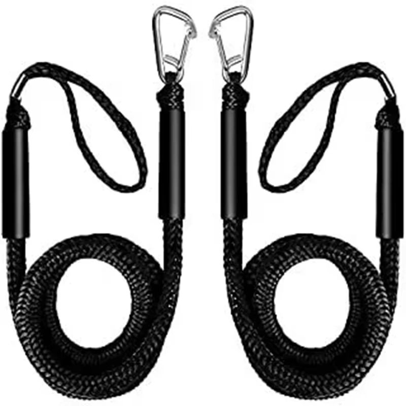 4ft Bungee Dock Line 316 Stainless Steel Clip PE Mooring Rope Built-in Snubber For PWC Kayak Jet Ski Boat Marine Accessories
4ft Bungee Dock Line 316 Stainless Steel Clip PE Mooring Rope Built-in Snubber For PWC Kayak Jet Ski Boat Marine Accessories
