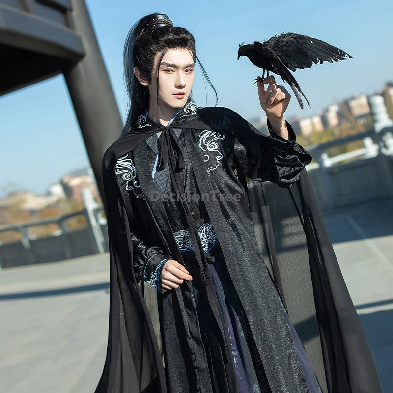 2025 cool temperament knight-errant outfit chinese ancient style traditional improved men hanfu set dainty jacquard 4-piece set
2025 cool temperament knight-errant outfit chinese ancient style traditional improved men hanfu set dainty jacquard 4-piece set