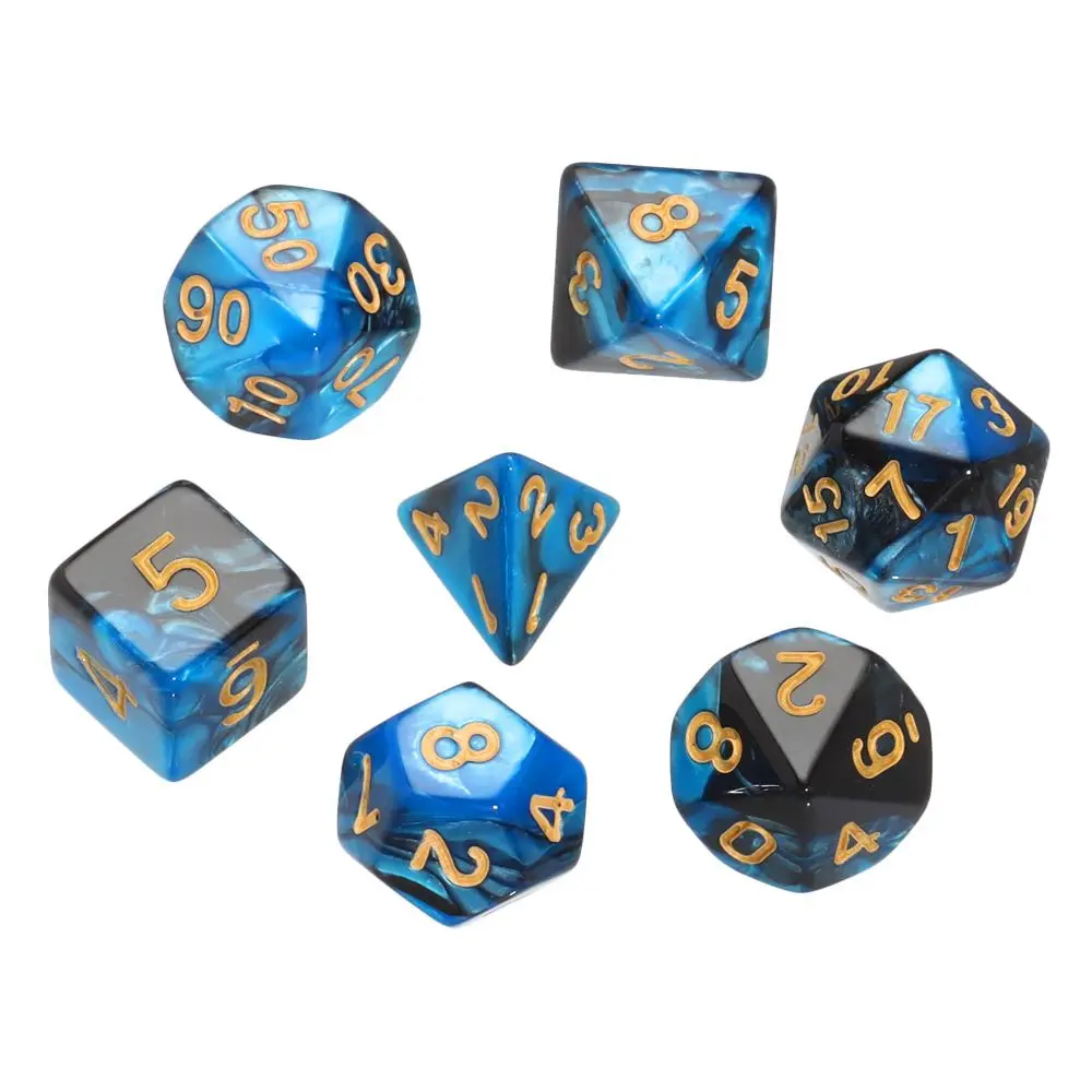 7Pcs New D6 D8 D10 D12 D20 For D&d DND Polyhedral Dices Dice Set Table Games Accessory
7Pcs New D6 D8 D10 D12 D20 For D&d DND Polyhedral Dices Dice Set Table Games Accessory