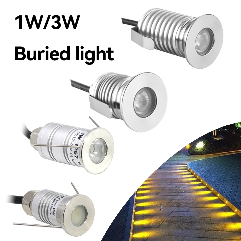 Outdoor 1W 3W Recessed LED Underground Light IP67 Waterproof 12V Deck Lamp Garden Yard Square Landscape Pathway Stair Spot Light
Outdoor 1W 3W Recessed LED Underground Light IP67 Waterproof 12V Deck Lamp Garden Yard Square Landscape Pathway Stair Spot Light