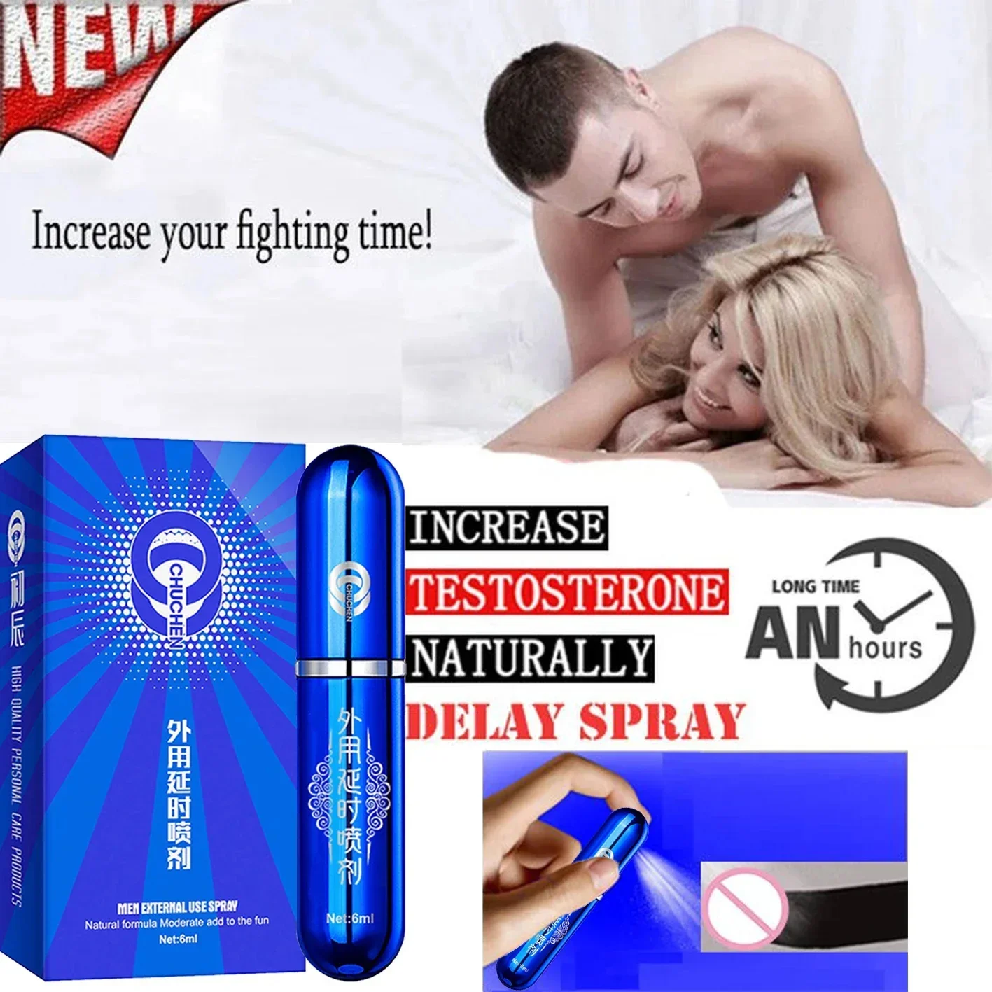 Мощный и длительного действия спрей для задержки эякуляции, мужской спрей для полового акта, предотвращающий преждевременную эякуляцию, товары для взрослых.
Мощный и длительного действия спрей для задержки эякуляции, мужской спрей для полового акта, предотвращающий преждевременную эякуляцию, товары для взрослых.