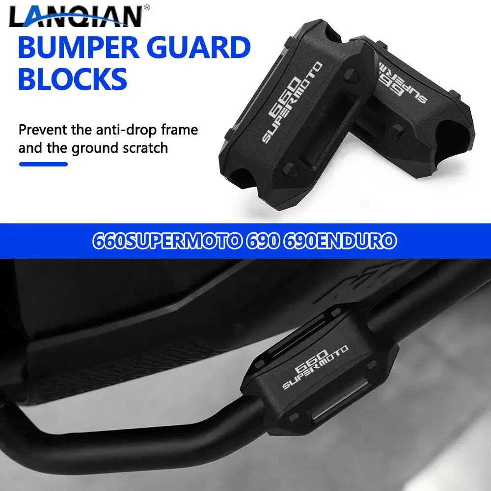 Motorcycle Accessories Engine Guard Crash Bar Bumper Protection Decorative Block For 660SUPERMOTO 690 690ENDURO
Motorcycle Accessories Engine Guard Crash Bar Bumper Protection Decorative Block For 660SUPERMOTO 690 690ENDURO