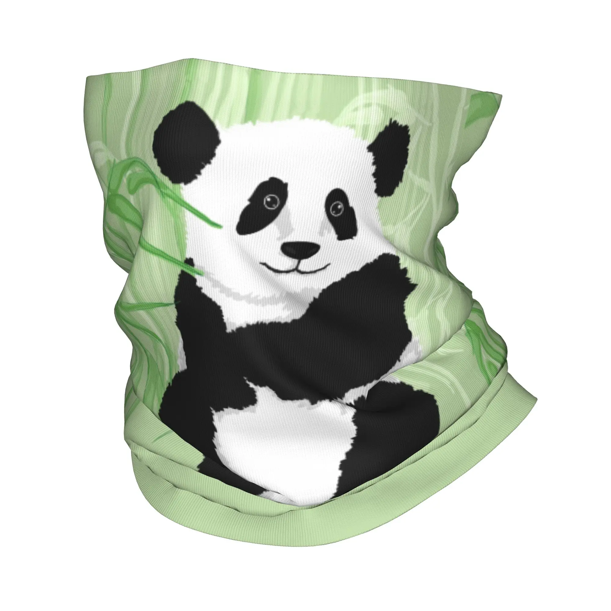 Custom Green Panda Pattern Bandana Neck Warmer Men Women Winter Ski Tube Scarf Gaiter Animal Face Cover
Custom Green Panda Pattern Bandana Neck Warmer Men Women Winter Ski Tube Scarf Gaiter Animal Face Cover