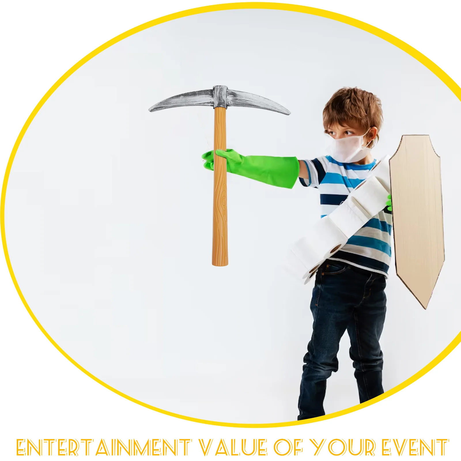 Декоративная губка в форме кирки для вечеринок, фотосессий, оформления фестивалей и декораций
Декоративная губка в форме кирки для вечеринок, фотосессий, оформления фестивалей и декораций