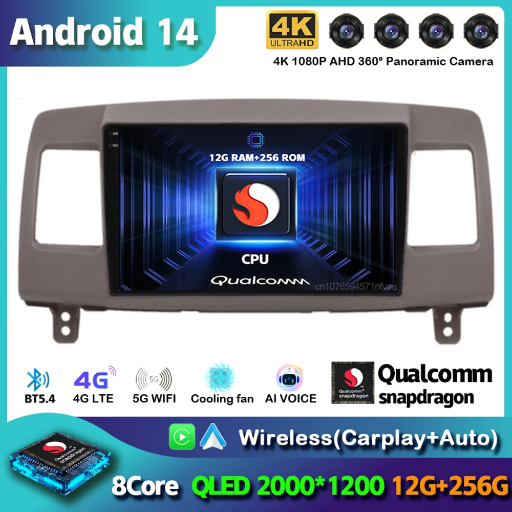 Android 14 Carplay Car Radio For Toyota Mark II 9 X110 2000-2007 Multimedia GPS Navigation Video Player Stereo Head Unit 2din 4G
Android 14 Carplay Car Radio For Toyota Mark II 9 X110 2000-2007 Multimedia GPS Navigation Video Player Stereo Head Unit 2din 4G