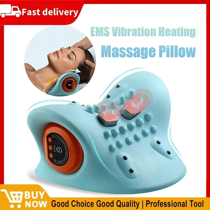 Electric Cervical Massager Neck Stretcher Chiropractic Traction Head Acupoint Massage Pillow Shouder Body Massager
Electric Cervical Massager Neck Stretcher Chiropractic Traction Head Acupoint Massage Pillow Shouder Body Massager