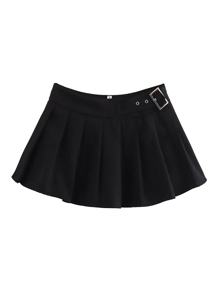 2024 Summer New Women's Clothing European and American Style French Design Pleated A-line Low-waist Sexy Hottie Style Short Skir
2024 Summer New Women's Clothing European and American Style French Design Pleated A-line Low-waist Sexy Hottie Style Short Skir