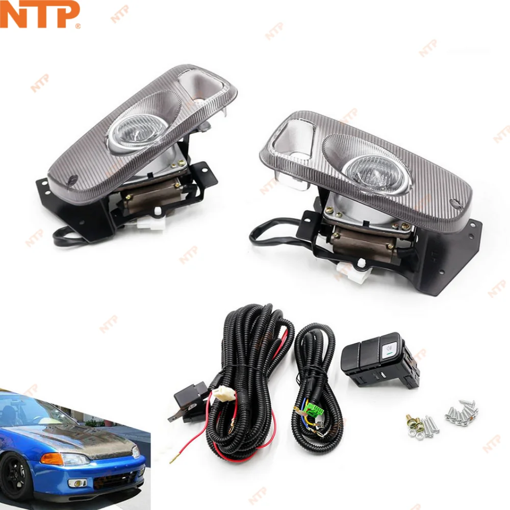 For Honda Civic 1992-1995 Model Fog Lamp Daytime Running Light Daylight Headlight White Fog light kit assembly Car accessories
For Honda Civic 1992-1995 Model Fog Lamp Daytime Running Light Daylight Headlight White Fog light kit assembly Car accessories