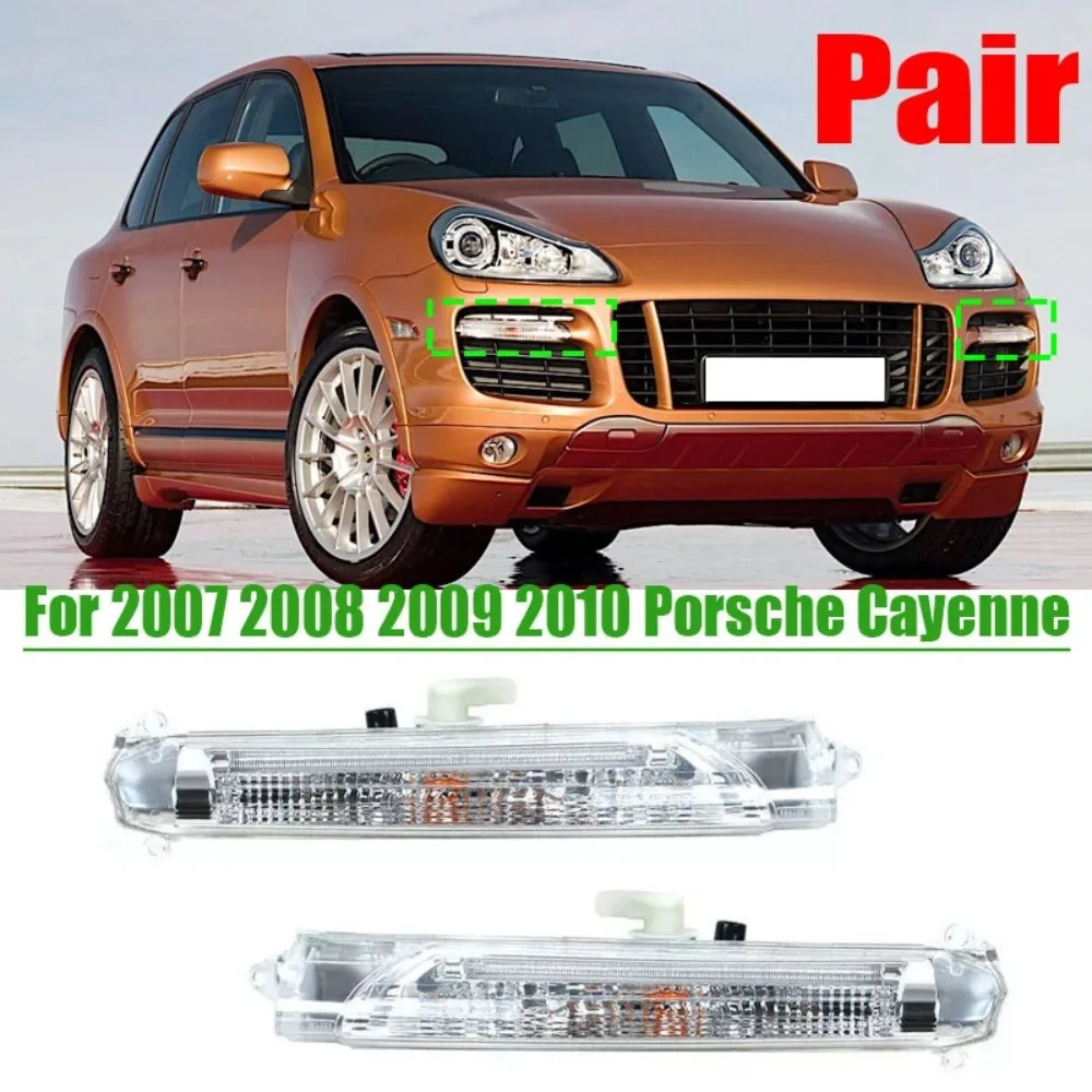 LH RH Car Front Daytime Running Lights DRL For Porsche Cayenne GTS Turbo 2007 - 2010 Driving Light 7L5941181E 7L5941182E
LH RH Car Front Daytime Running Lights DRL For Porsche Cayenne GTS Turbo 2007 - 2010 Driving Light 7L5941181E 7L5941182E