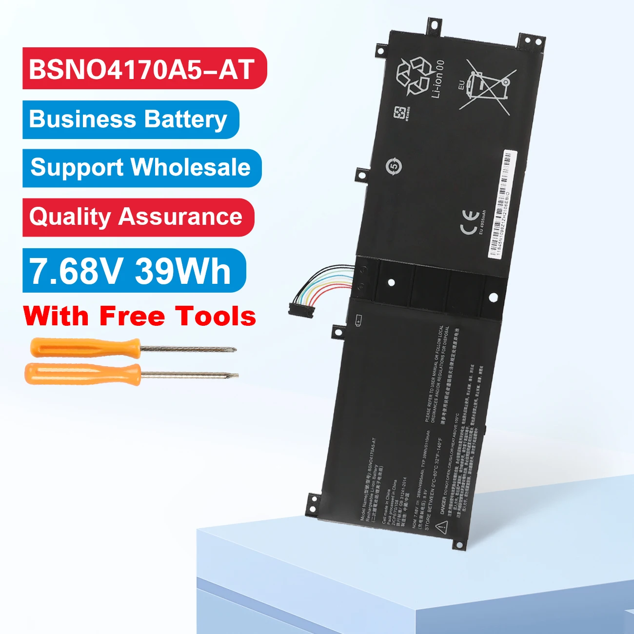 Аккумулятор KingSener для ноутбука Lenovo Miix 510-12ISK 520-12IKB BSNO4170A5-AT 525-12IKB LH5B10L67278 7,68 V 39WH
Аккумулятор KingSener для ноутбука Lenovo Miix 510-12ISK 520-12IKB BSNO4170A5-AT 525-12IKB LH5B10L67278 7,68 V 39WH