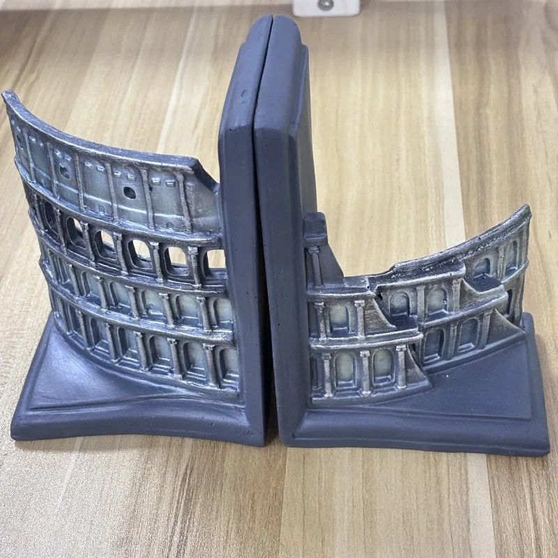 2Pcs Resin Roman Colosseum Book Stand Office Crafts Creative Home Decoration Desktop Model Ornaments Gift
2Pcs Resin Roman Colosseum Book Stand Office Crafts Creative Home Decoration Desktop Model Ornaments Gift