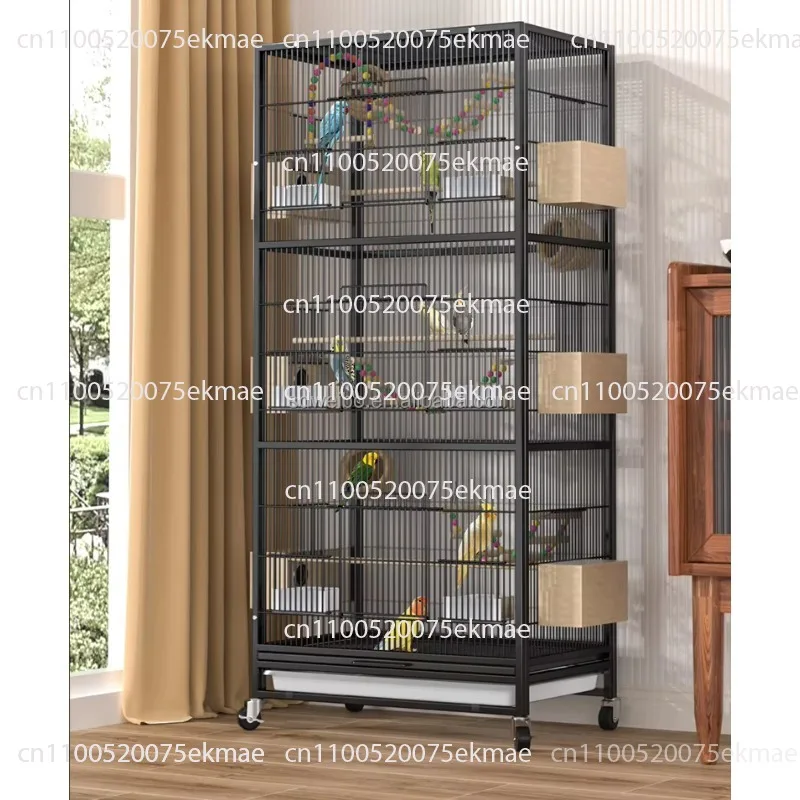 Parrot Macaw Finch Pet Bird or Small Pet Cat Cage Villa for Bird Breeding
Parrot Macaw Finch Pet Bird or Small Pet Cat Cage Villa for Bird Breeding