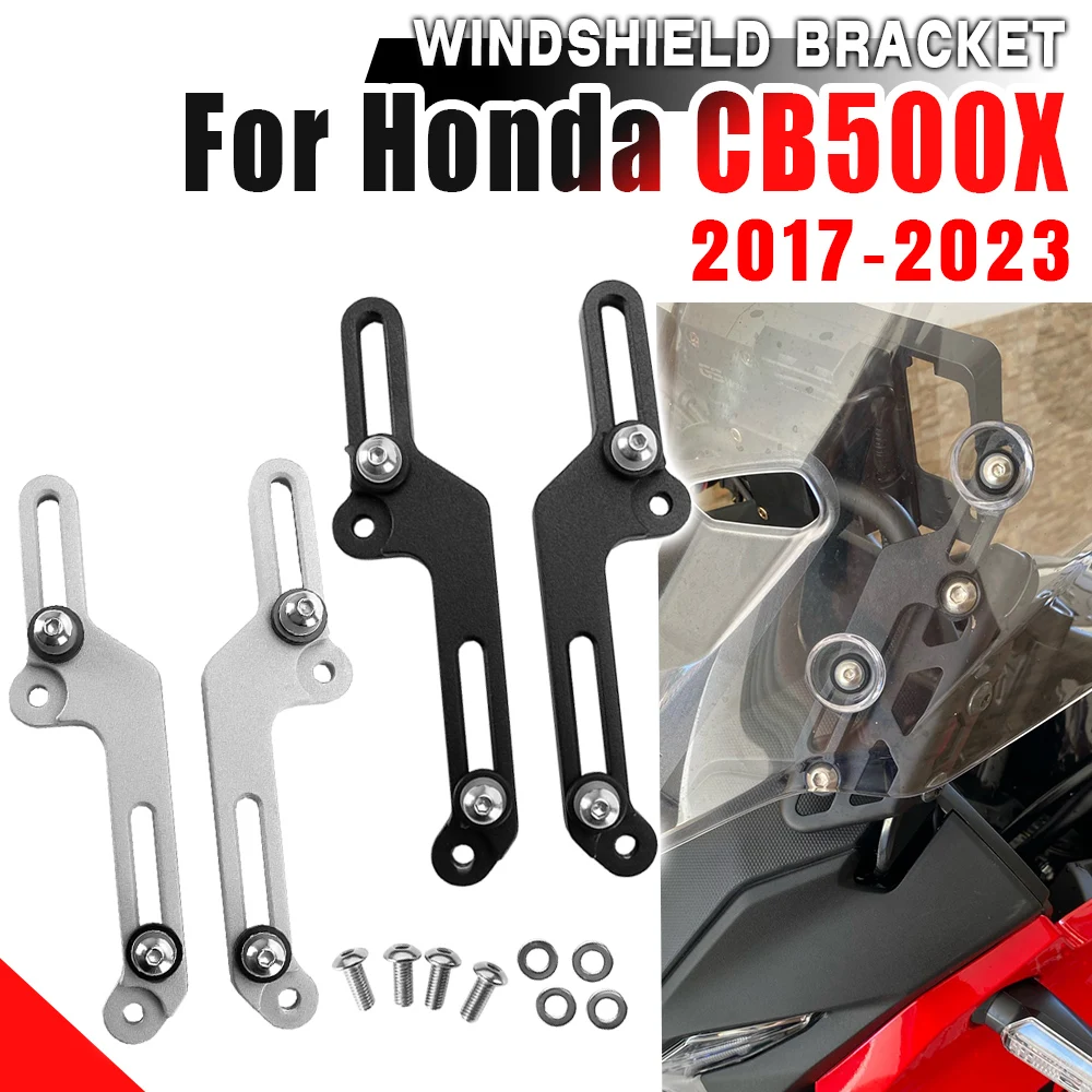 For HONDA CB500X CB500 X CB 500X 500 X 2021 2022 2023 Motorcycle CNC Windscreen Adjusters Airflow Adjustable Windshield Bracket
For HONDA CB500X CB500 X CB 500X 500 X 2021 2022 2023 Motorcycle CNC Windscreen Adjusters Airflow Adjustable Windshield Bracket