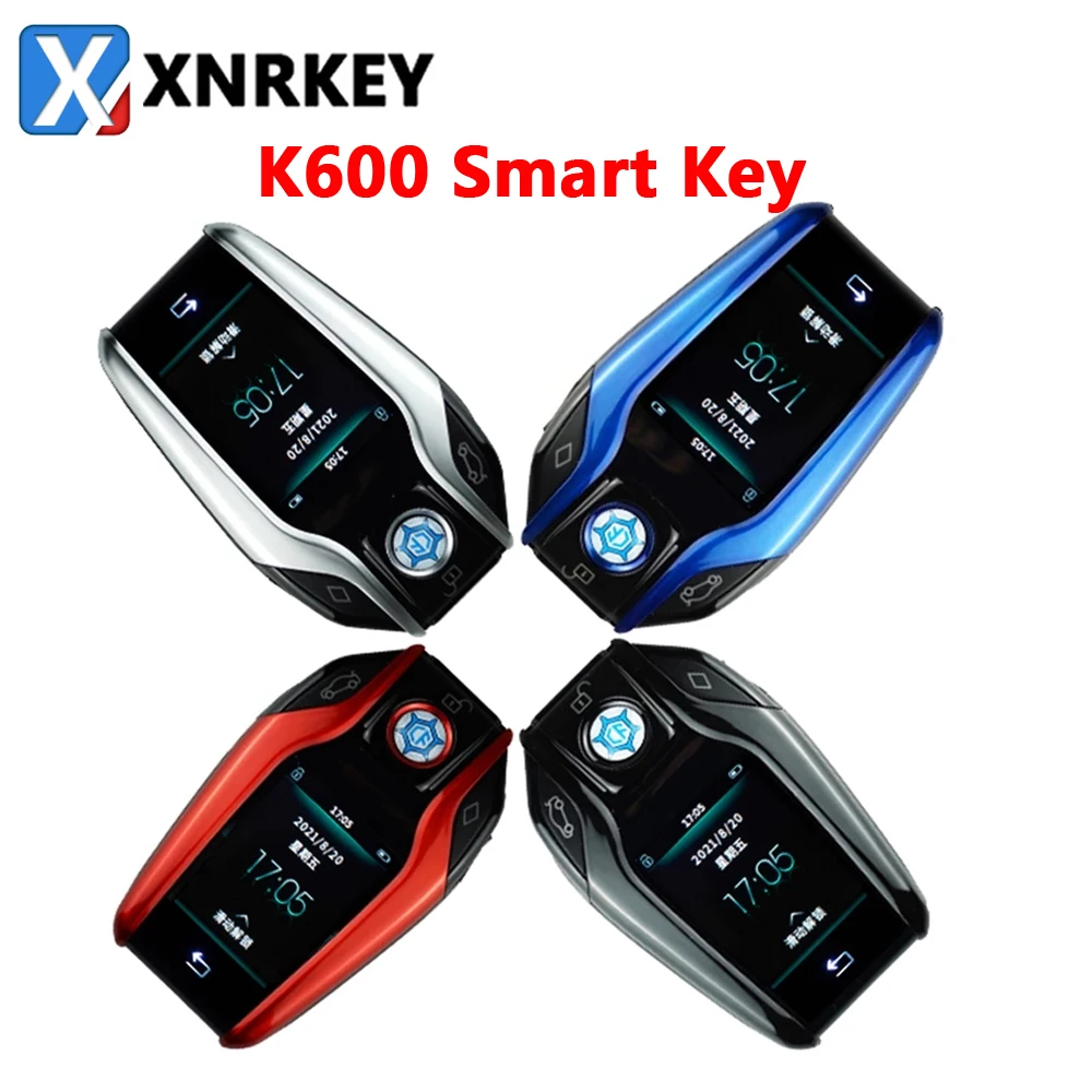 XNRKEY Universal Smart Remote Key LCD Screen K600 PKE Comfort Keyless Entry System for BMW Cadillac Mercedes Land Rover Toyota
XNRKEY Universal Smart Remote Key LCD Screen K600 PKE Comfort Keyless Entry System for BMW Cadillac Mercedes Land Rover Toyota