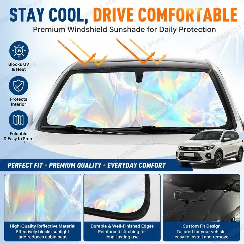 For Dacia Jogger 2021 2022 2023 2024 2025 Foldable Windshield Sun Shade UV Protection Reflective Car Interior Accessory
For Dacia Jogger 2021 2022 2023 2024 2025 Foldable Windshield Sun Shade UV Protection Reflective Car Interior Accessory