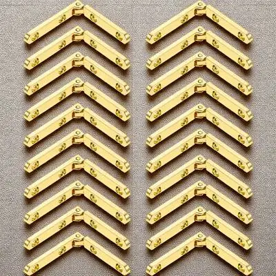 20Pcs Zinc Alloy Hinges Premium Quality 90 Degree Spring Hinges for Gift Box Wine Box Jewelry Case Folding Hinge
20Pcs Zinc Alloy Hinges Premium Quality 90 Degree Spring Hinges for Gift Box Wine Box Jewelry Case Folding Hinge