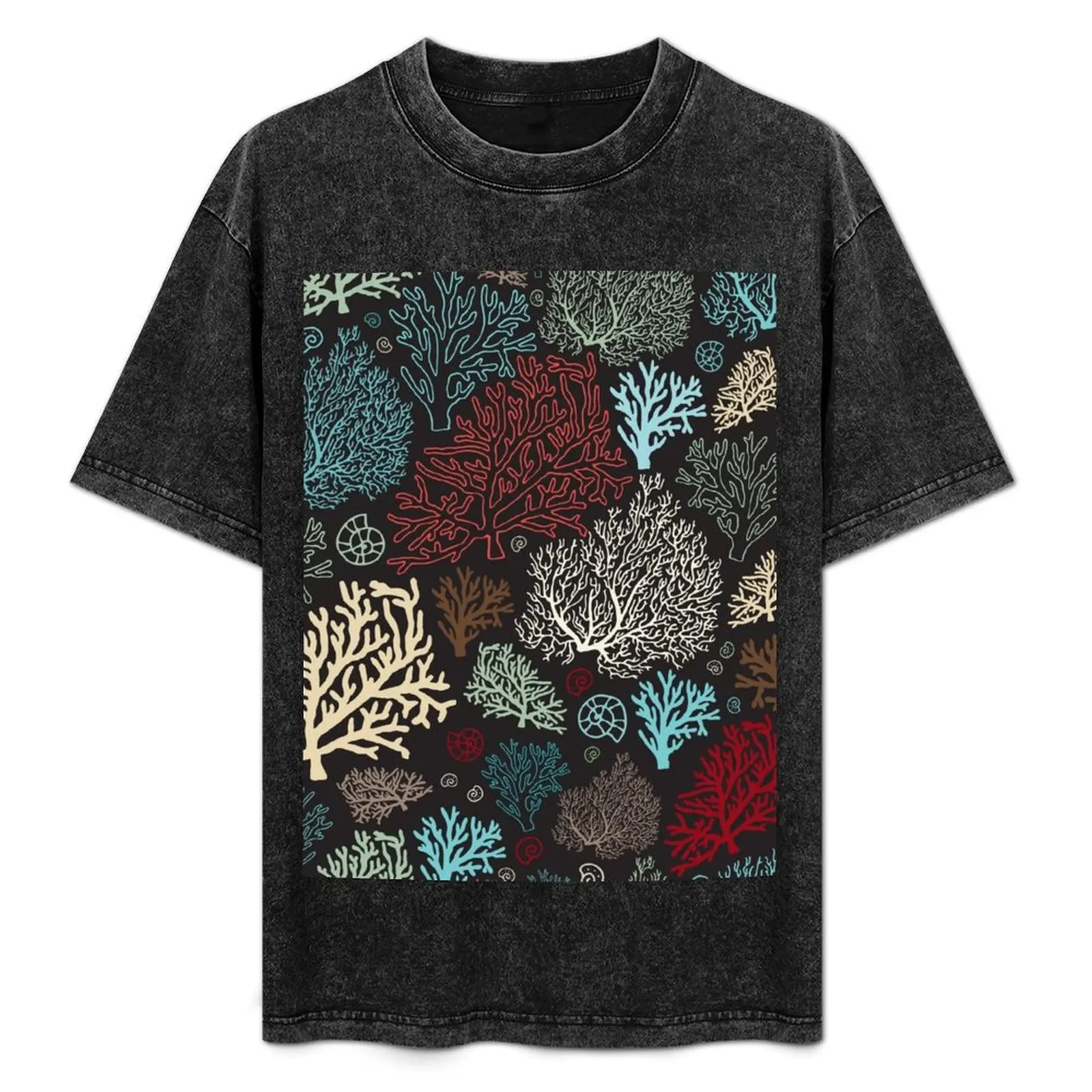Ocean corals on the dark background T-Shirt oversize t-shirts man Man t-shirt Louboutins shirts graphic tee men
Ocean corals on the dark background T-Shirt oversize t-shirts man Man t-shirt Louboutins shirts graphic tee men