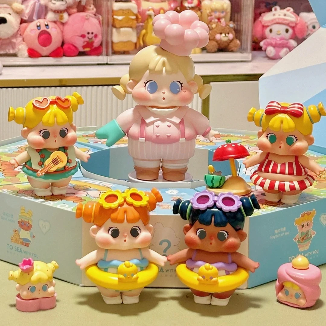 Kawaii Princess Qoqo To Sea with You Series Blind Box Figurine Toys Girl Heart Dolls Cute Desktop Decoration Gift for Childrens
Kawaii Princess Qoqo To Sea with You Series Blind Box Figurine Toys Girl Heart Dolls Cute Desktop Decoration Gift for Childrens