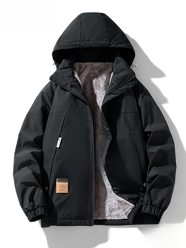 MoChao Winter Thiened Large Size Cotton Jaet Men's Loose New Sle Fce Lined Casual Warm Trendy Brand Hooded Coat Men'...
MoChao Winter Thiened Large Size Cotton Jaet Men's Loose New Sle Fce Lined Casual Warm Trendy Brand Hooded Coat Men'...