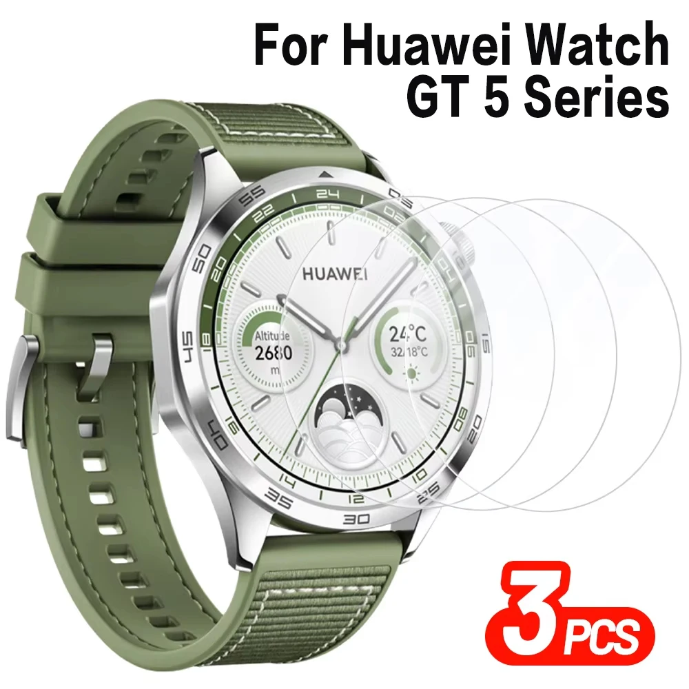 3Pcs Screen Protector for Huawei Watch GT 5 / GT5 Pro 46mm 42mm 41mm Tempered Glass Anti-Scratch Protection Film Accessories
3Pcs Screen Protector for Huawei Watch GT 5 / GT5 Pro 46mm 42mm 41mm Tempered Glass Anti-Scratch Protection Film Accessories