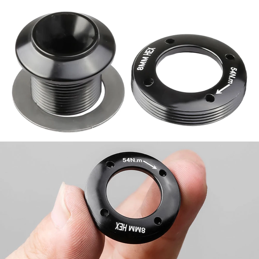 DUB Crank Locking Cover For DUB Cranks Bike Anodized Black Locking Grinding Installation Locking Cover Adapter
DUB Crank Locking Cover For DUB Cranks Bike Anodized Black Locking Grinding Installation Locking Cover Adapter