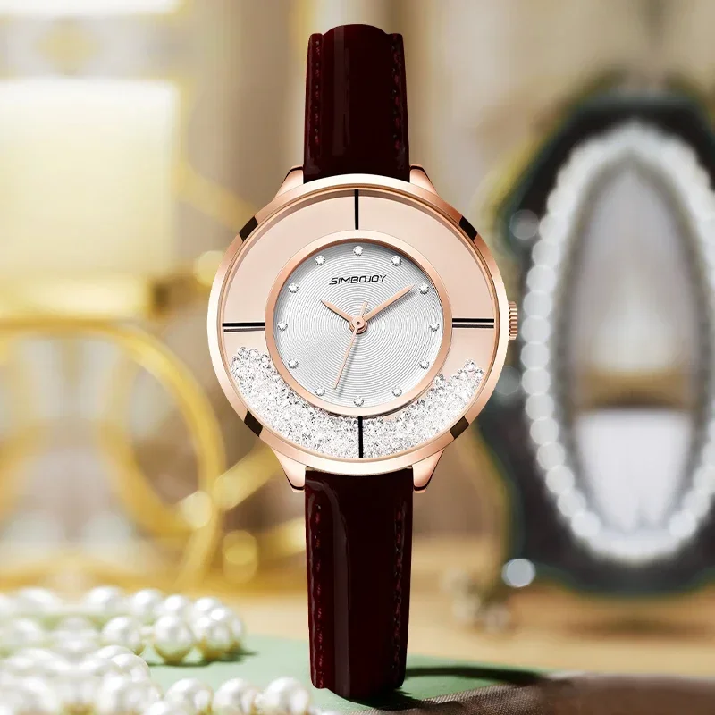 Simple Women's Watch Elegant Retro Leather Women's Quartz Watch Women's Small Round Dial Clock Free Gift
Simple Women's Watch Elegant Retro Leather Women's Quartz Watch Women's Small Round Dial Clock Free Gift