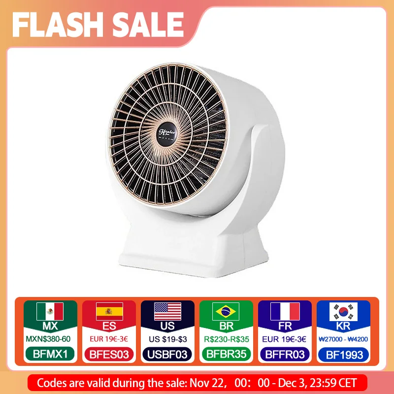 Портативный электрический обогреватель для домашнего офиса, малошумный воздухонагреватель, быстрый нагрев, мини-настольный вентилятор, зимнее отопление, теплее
Портативный электрический обогреватель для домашнего офиса, малошумный воздухонагреватель, быстрый нагрев, мини-настольный вентилятор, зимнее отопление, теплее