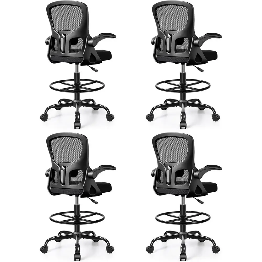 Ergonomic Tall Office Chair with Adjustable Arms, Foot Ring, and Lumbar Support for Studio, Artist, and Study Use (Black)
Ergonomic Tall Office Chair with Adjustable Arms, Foot Ring, and Lumbar Support for Studio, Artist, and Study Use (Black)