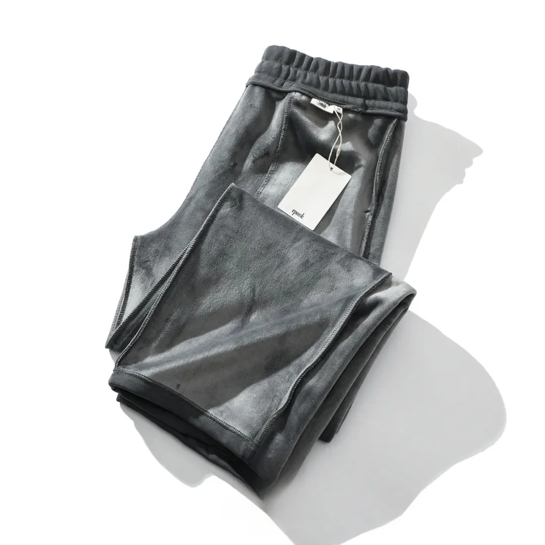 Теплые бархатные брюки для мужчин: свободные, прямые, повседневные, осенне-зимние, комфортные, из хлопка и полиэстера
Теплые бархатные брюки для мужчин: свободные, прямые, повседневные, осенне-зимние, комфортные, из хлопка и полиэстера