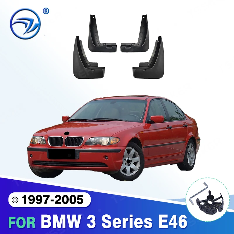 For BMW 3 Series e46 1997-2005 1998 1999 Fender Mudflaps Splash Guards Mudguards Mud Flaps car Accessories
For BMW 3 Series e46 1997-2005 1998 1999 Fender Mudflaps Splash Guards Mudguards Mud Flaps car Accessories