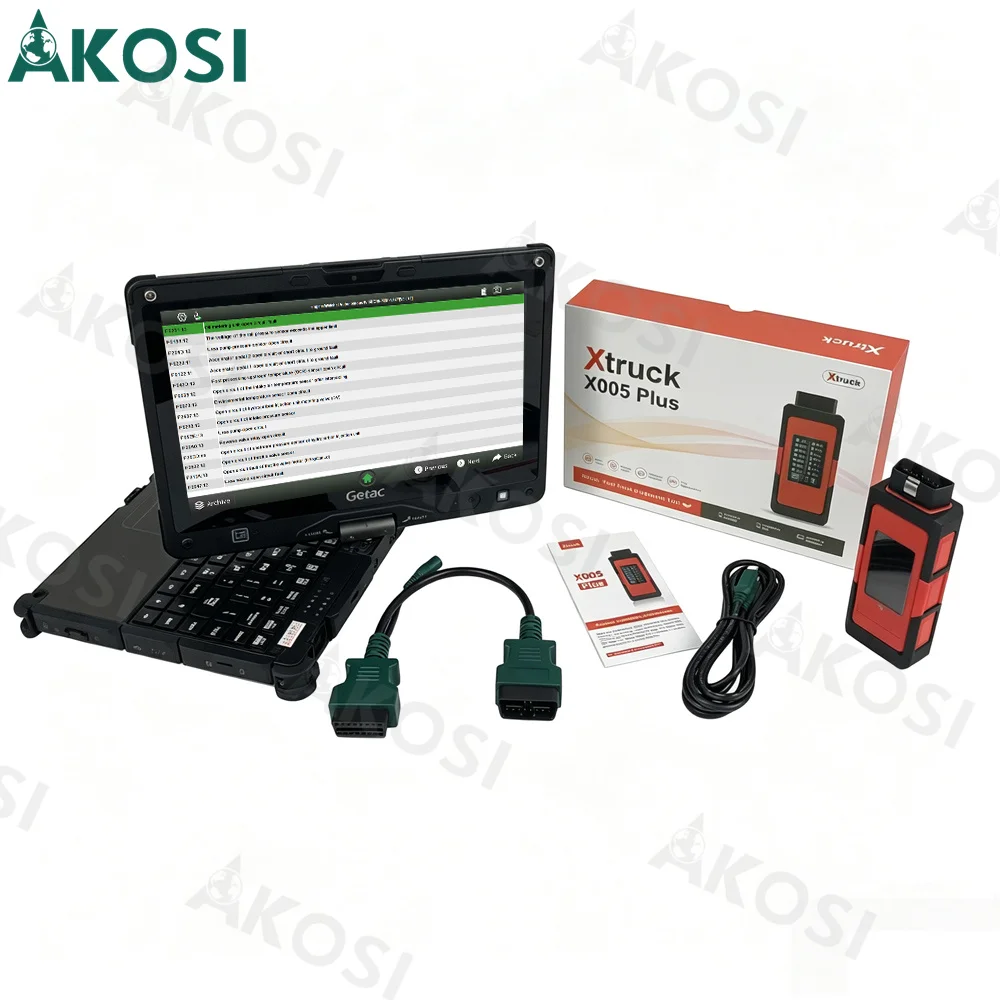 V110 laptop+X005 plus Intelligent Diagnosis post-processing diagnosis vehicle type system support SHACMAN,SINOTRUK,DongFeng,FAWD
V110 laptop+X005 plus Intelligent Diagnosis post-processing diagnosis vehicle type system support SHACMAN,SINOTRUK,DongFeng,FAWD